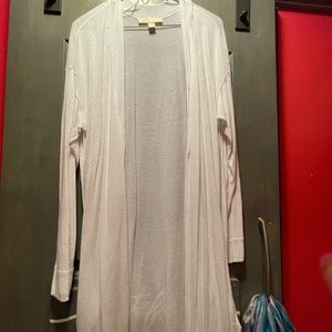 Michael Kors white long jacket